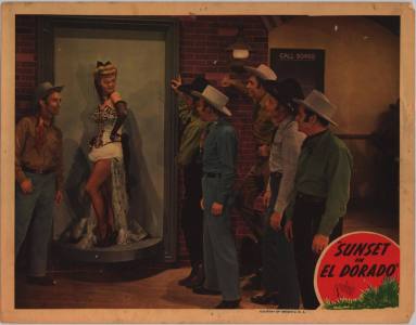 Lobby Card, "Sunset in El Dorado" starring Dale Evans