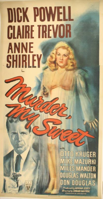 Poster, Murder My Sweet with Dick Powell