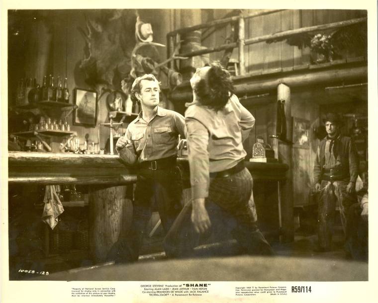 Photograph, scene from Shane