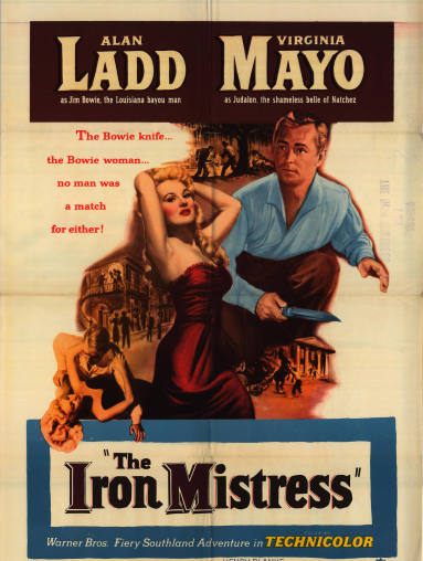 Poster, Iron Mistress starring Alan Ladd