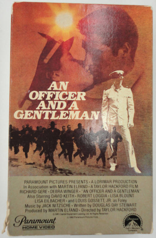 Video Tape, Beta - An Officer and a Gentleman