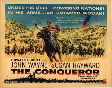 Poster, Movie - Dick Powell, "The Conqueror"