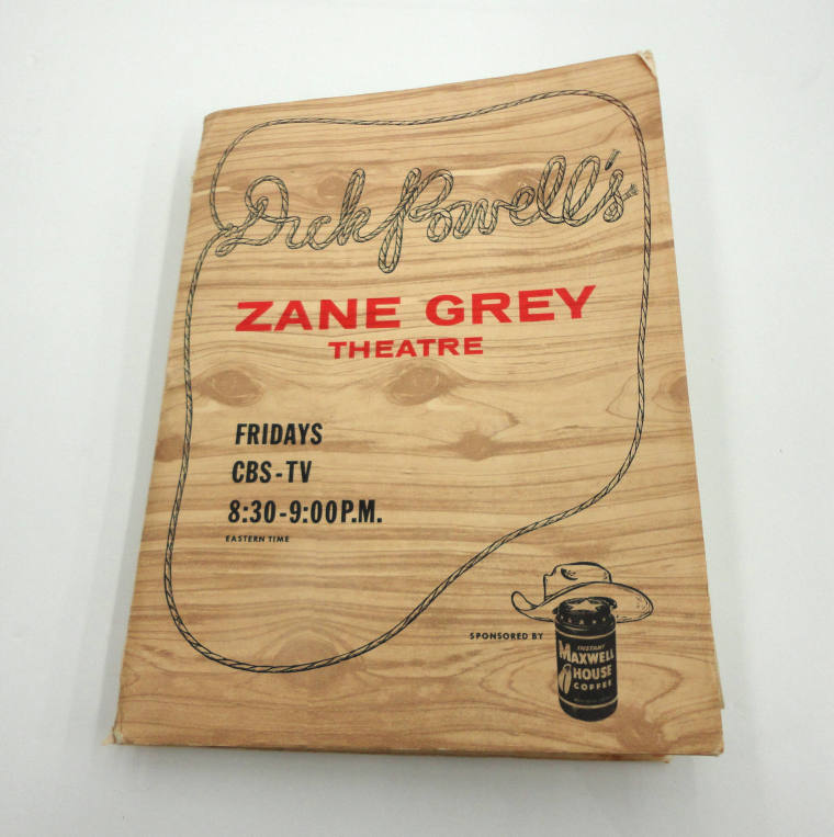 Press Kit, Dick Powell's Zane Grey Theatre