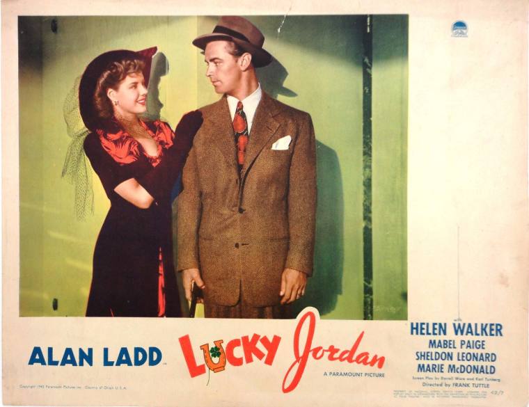 Lobby Card, Lucky Jordan