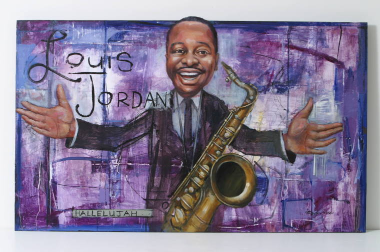 Painting, Louis Jordan