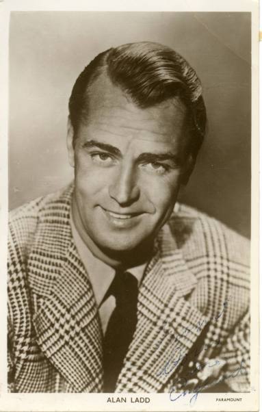 Postcard, Alan Ladd