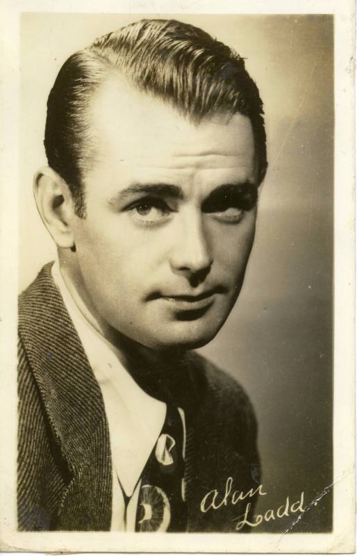 Postcard, Alan Ladd