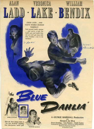 Ad, Movie - Alan Ladd in The Blue Dahlia