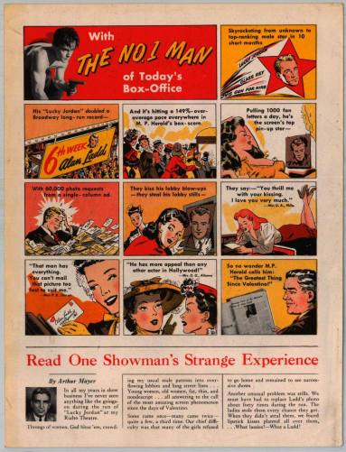 Comic Strip, Alan Ladd