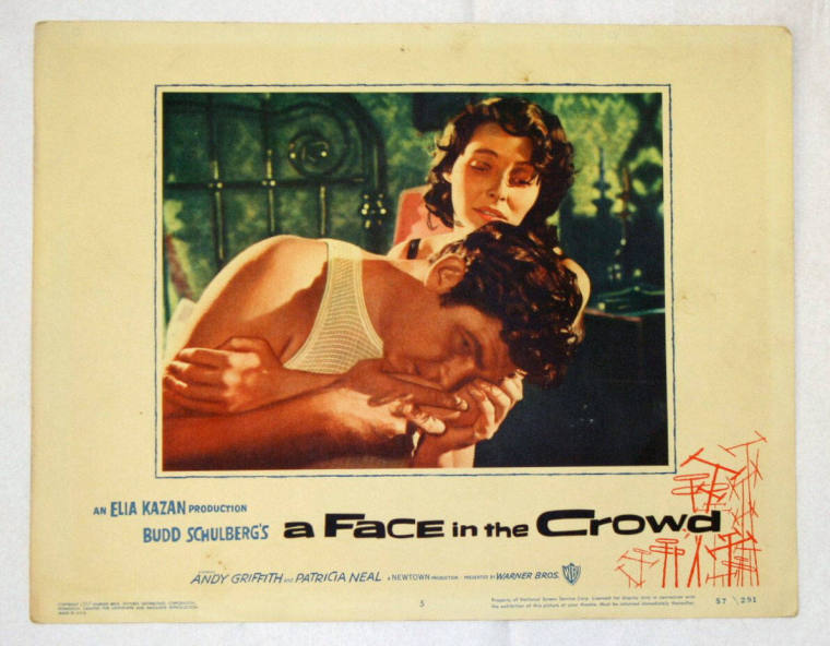 Lobby Card, "A Face in the Crowd"