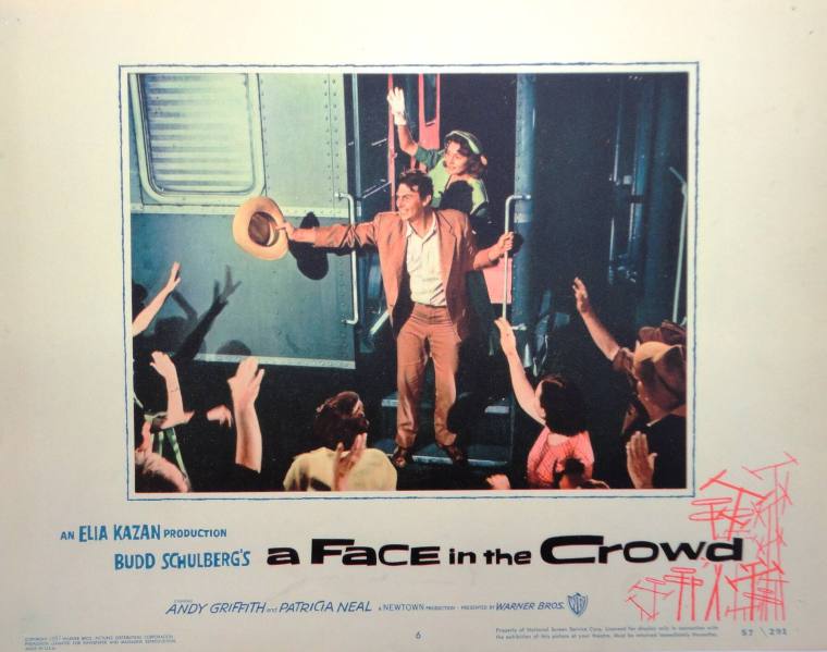 Lobby Card, A Face in the Crowd