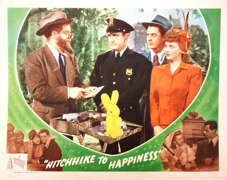 Lobby Card, Hitchhike to Happiness