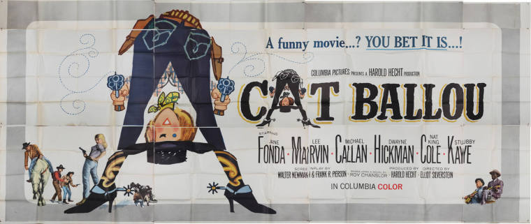 Poster, Cat Ballou