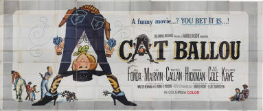 Poster, Cat Ballou