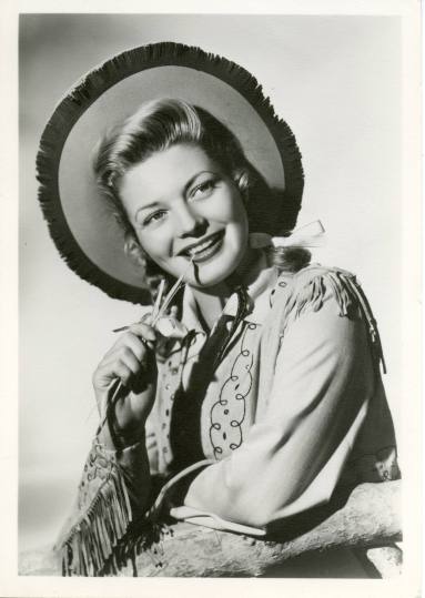 Photograph, Gail Davis as Annie Oakley