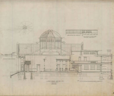 Drawing, Thompson Architectural - First Baptist Church, Conway, Arkansas