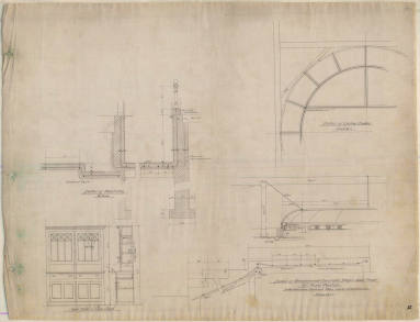 Drawing, Thompson Architectural - First Baptist Church, Conway, Arkansas