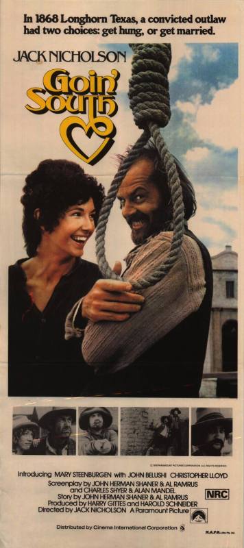 Poster, Movie - "Goin' South" starring Mary Steenburgen