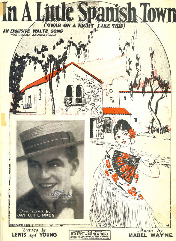 Sheet Music, "Spanish Town" Jay C Flippen