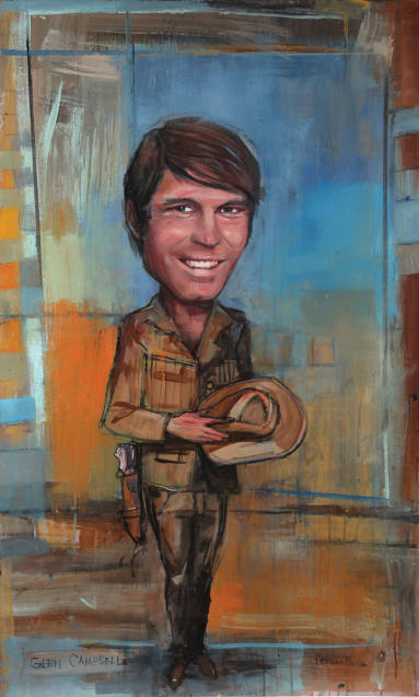 Painting, Glen Campbell