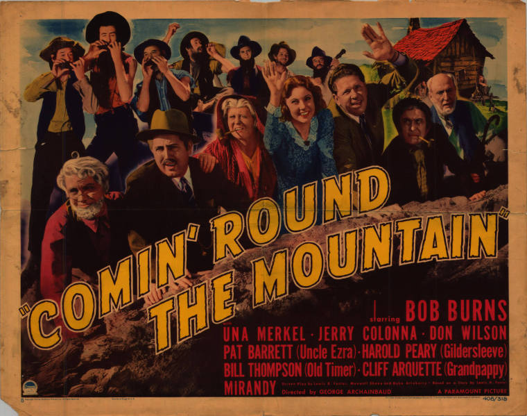 Poster, Comin' Round the Mountain