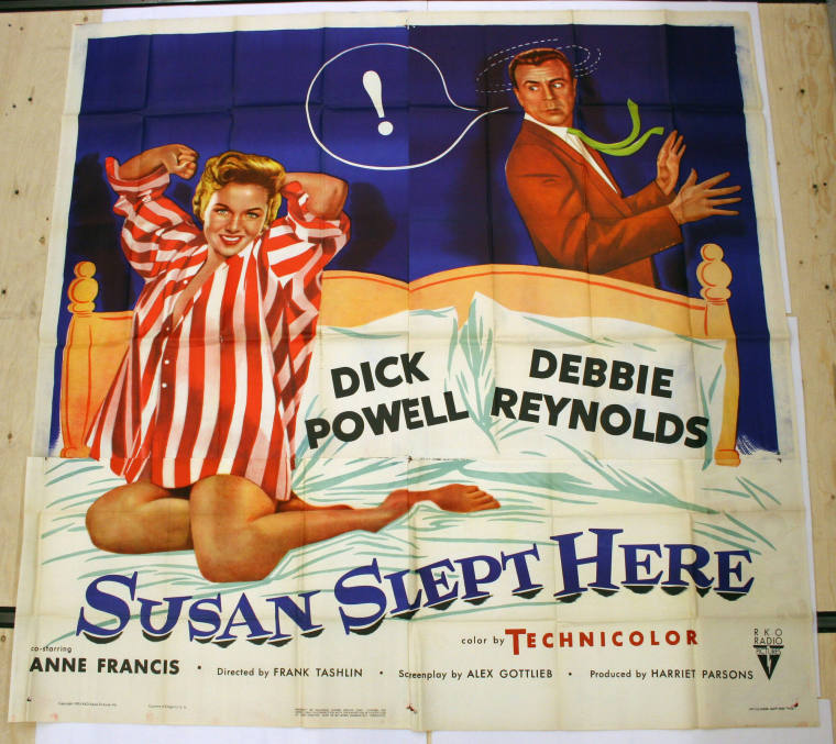 Poster, Susan Slept Here