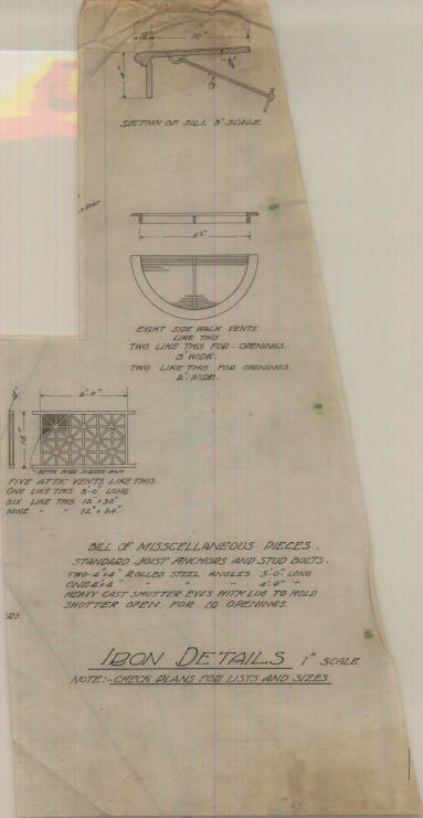 Drawing, Thompson Architectural - Charles McKee Bank, Fordyce