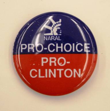 Button, Political - Clinton