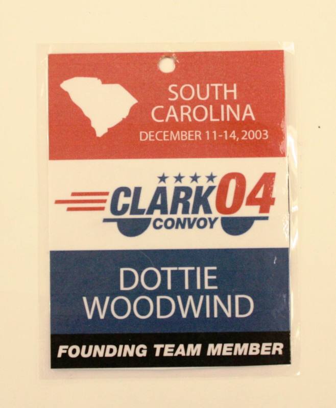 Badge, Campaign - Wes Clark