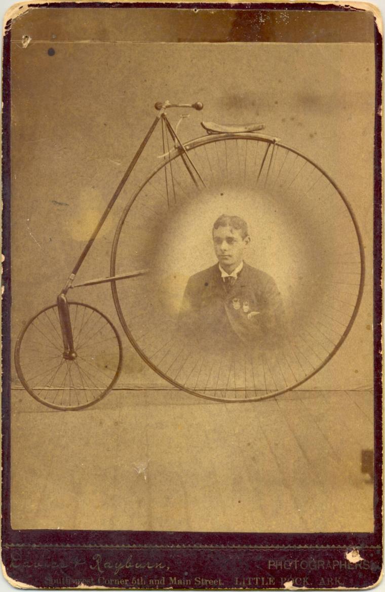 Photograph - Portrait in Bicycle Wheel