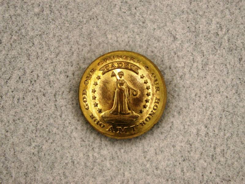 Button, Coat - Arkansas Military Institute