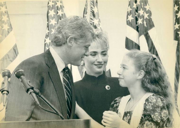 Photograph, Bill and Hillary Clinton