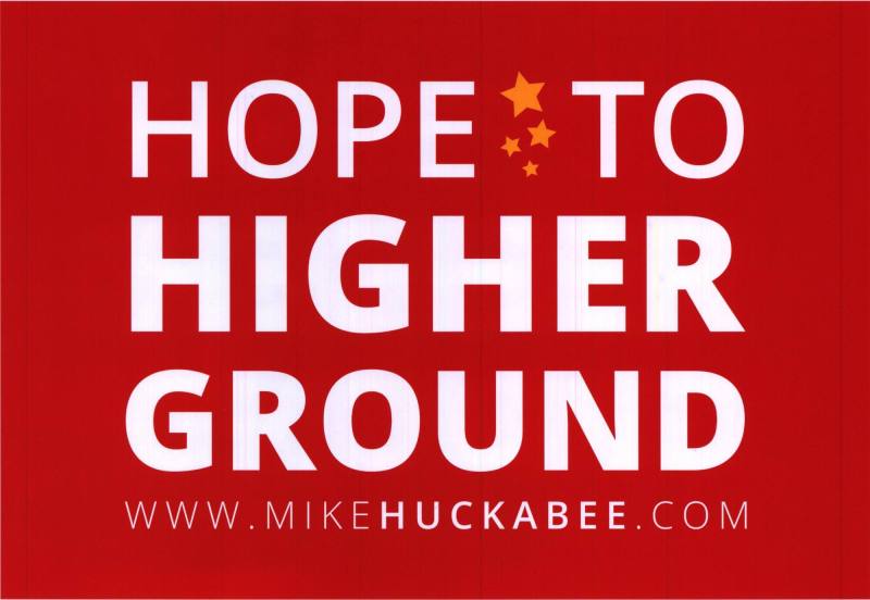 Sign, Campaign - Mike Huckabee