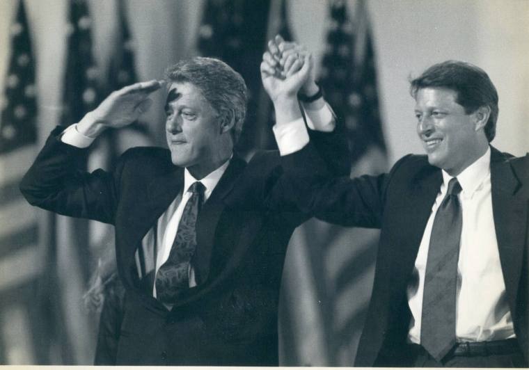 Photograph, Bill Clinton and Al Gore