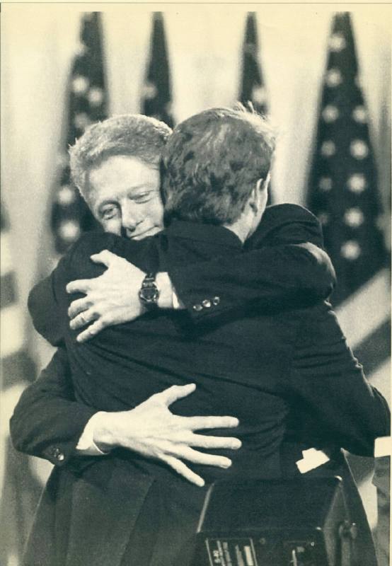 Photograph, Bill Clinton and Al Gore