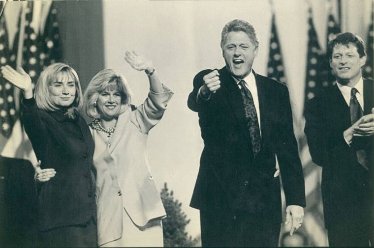 Photograph, Bill Clinton and Al Gore