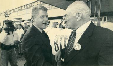 Photograph, Bill Clinton and Dick Kelly