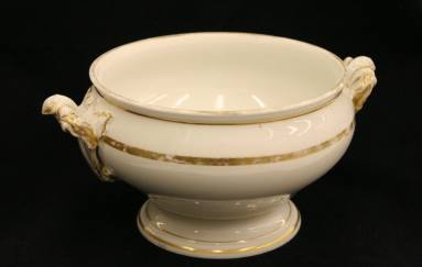 Tureen with Lid, Soup - 19th Century Paris Pattern