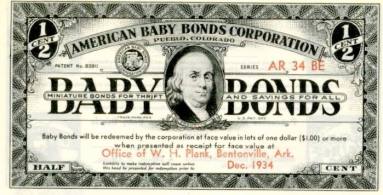 Bond, Baby - 1/2 Cent