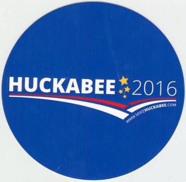 Sticker, Campagin - Mike Huckabee Presidential