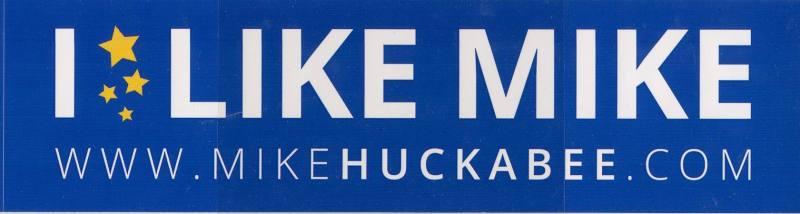 Sticker, Political Campaign - Huckabee 2016 Presidential