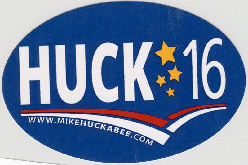 Sticker, Political Campagin - Huckabee 2016 Presidential