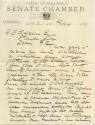 Letter , Arkansas Senate Chamber