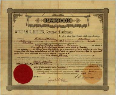 Pardon - Governor Miller