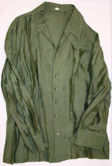 Shirt, Olive Green - Anne McMath