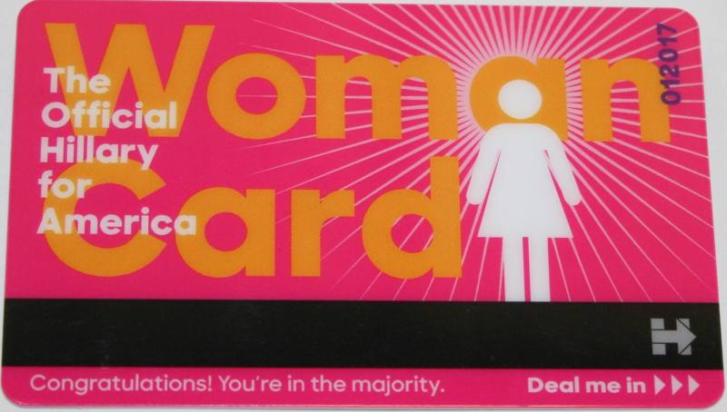 Card, Woman - Hillary for America 2016