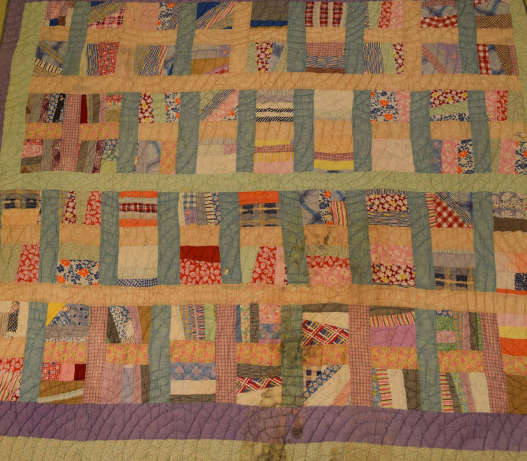 Quilt, Pastel Strip