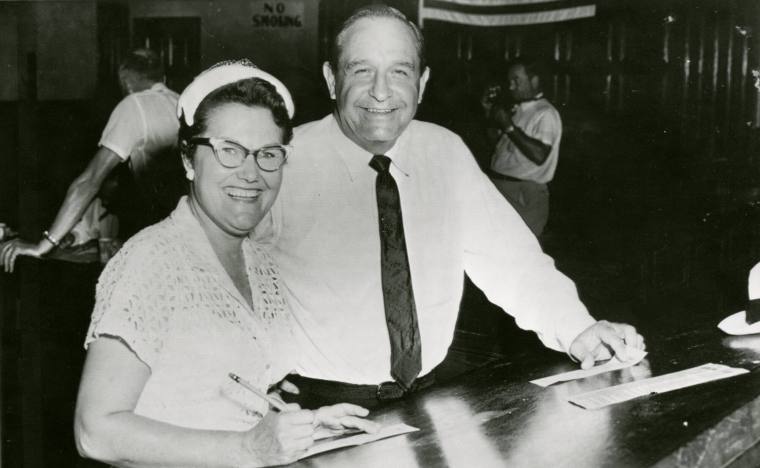 Photograph, Governor and First Lady Orval Faubus