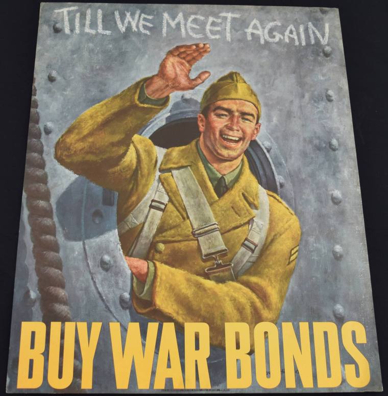 Poster, World War II - "Till We Meet Again"