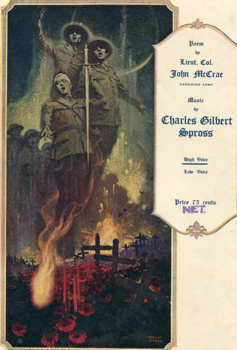 Sheet Music, "The Flanders Fields"